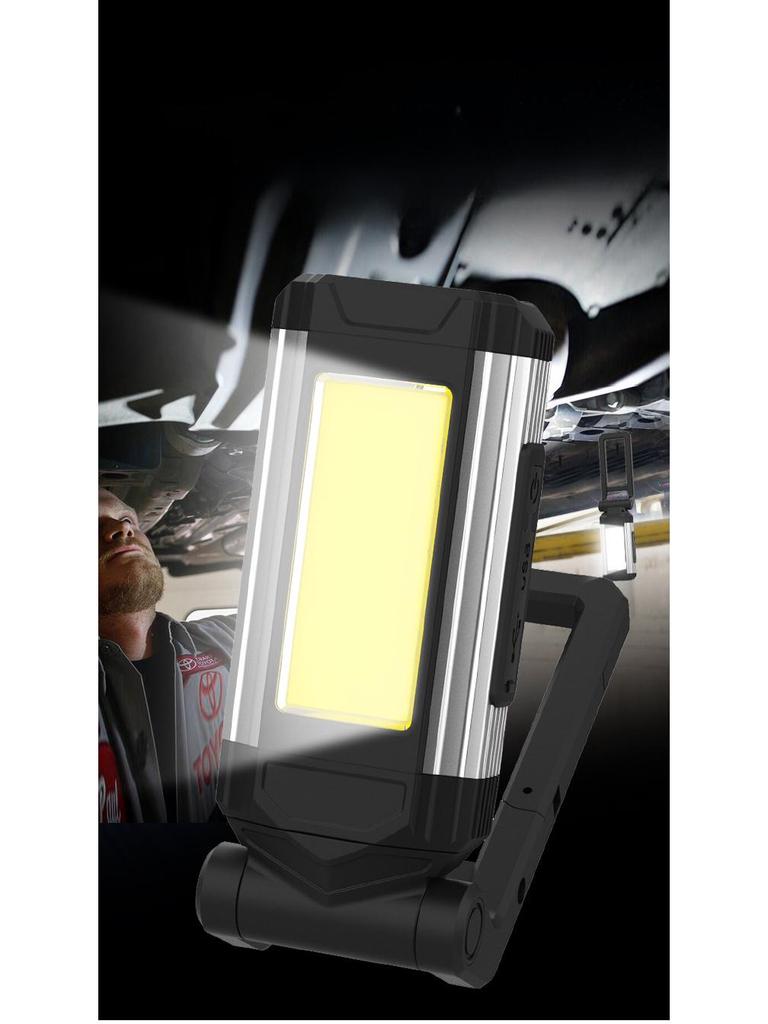 Multi-Function USB Rechargeable COB LED Work Light with Magnet