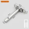 T-Shaped Invisible Shelf Bracket: Wall Mount Bookshelf & Storage Support.