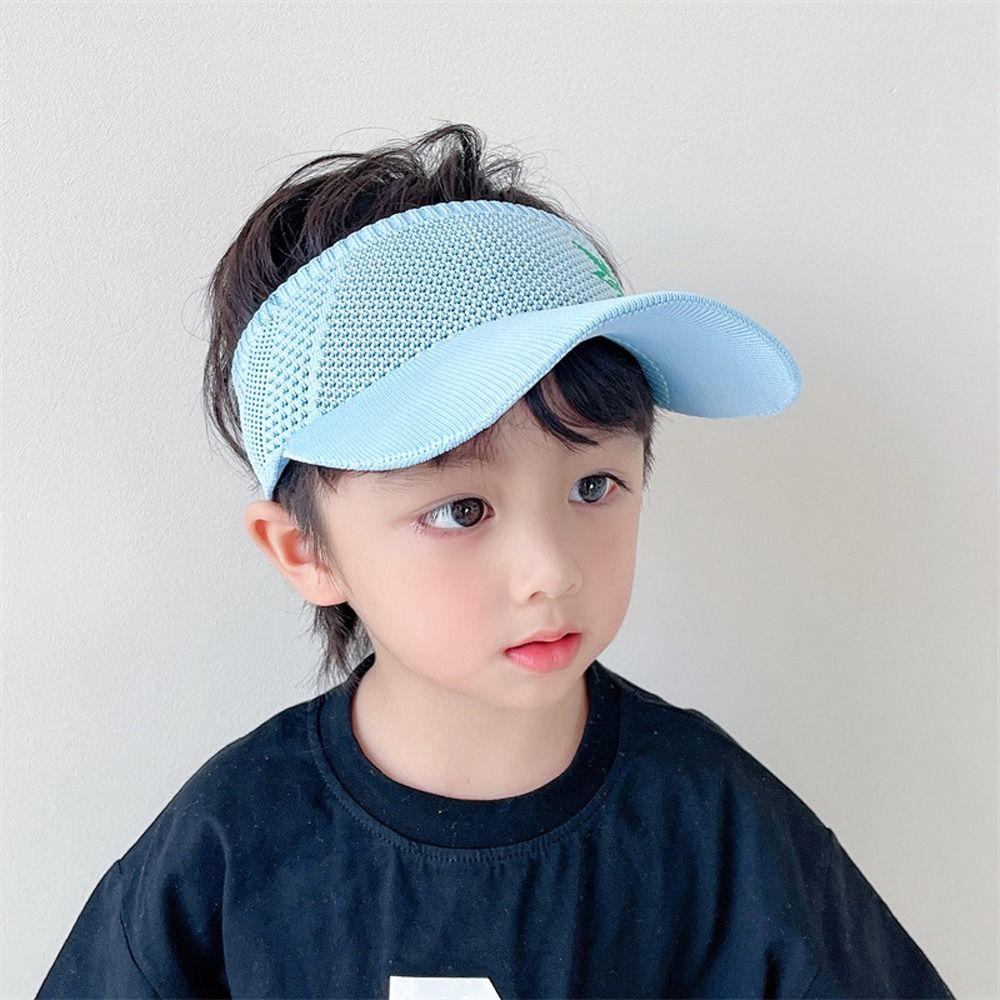 

UV Protection Hat Panda Wing Kids Sun Hat Korean Style Cap Children Sun Visor Hat Empty Top Hat