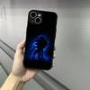 Anime Game S-Sonic Phone Case For Iphone 17 16 15 14 13 12 Pro Max Xr Air Plus Skin Feel Black Hard Shell Cover