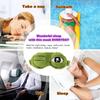 3D Frog Sleep Mask Natural Sleeping Eyeshade Women Men Creative Cartoon Soft Portable Blindfold Travel Office Eyepatch