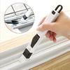 1pc Household Window Door Cleaning Brush Multi-function Groove Stove Gap Cleaning Brush Corner Window Rail Gap Dust Cleaner