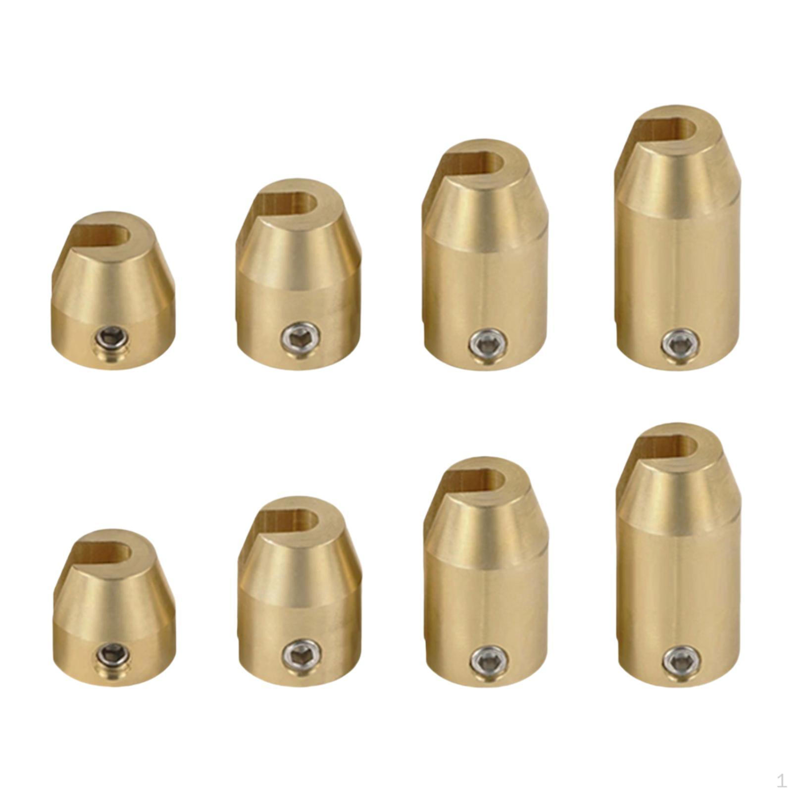 

Спицевые балансировочные грузики Заправка Латунь Многоцелевые Легко установить Многоразовые Ремонт для мотоцикла 8 Pieces