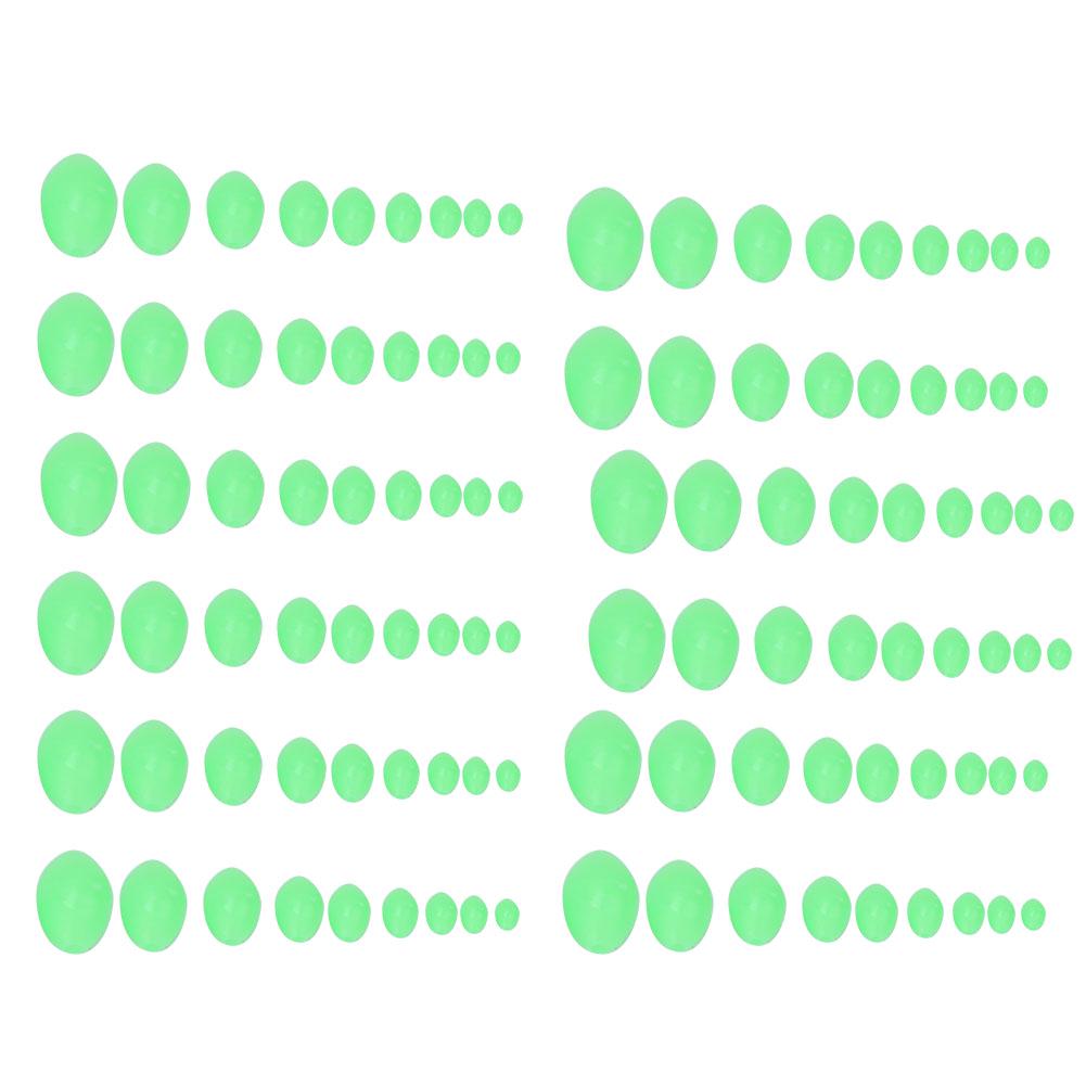 900 Pcs Multi Models Non Slip Luminous Fishing Beads Lures Tackle Tools for Saltwater Freshwater Kit