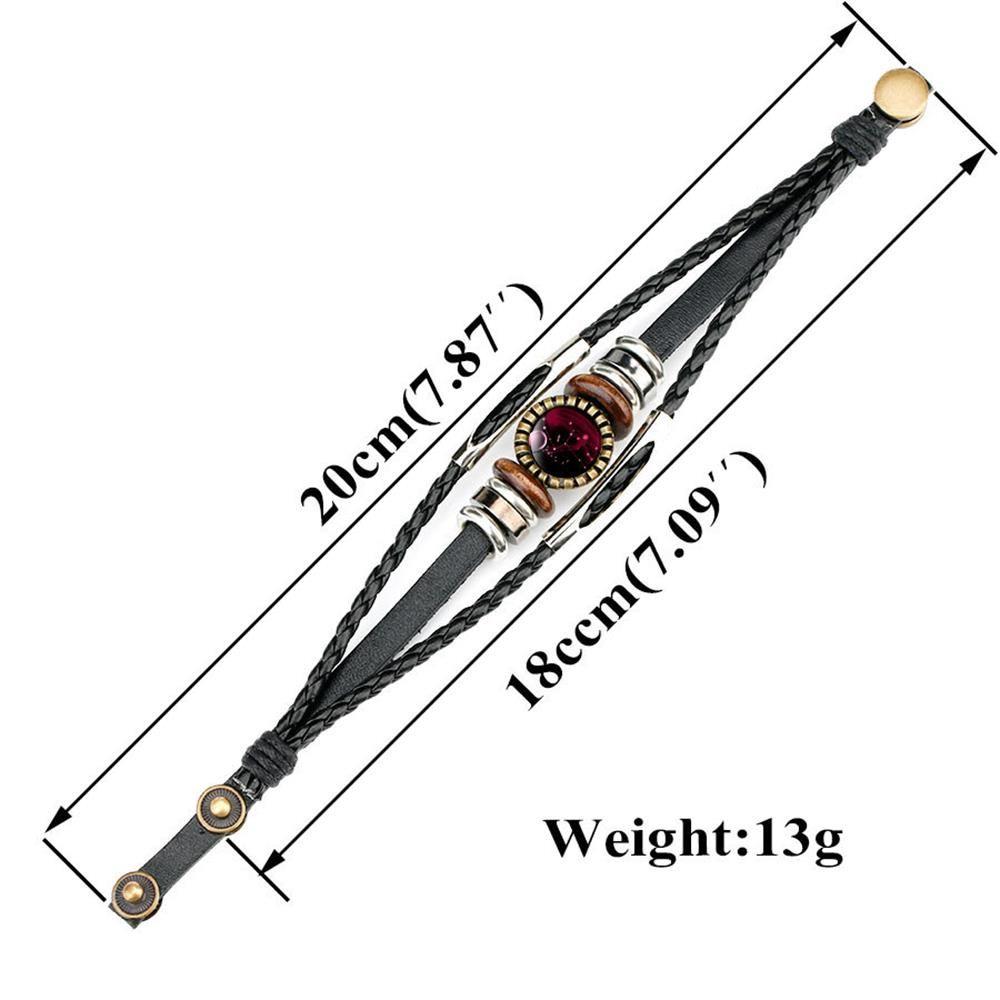 Friendship Gift Constellation Anklet Pendant Bracelet Leo Libra Scorpio Sagittarius Zodiac Pendant