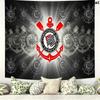 Sport Club Corinthians Paulista Wall Tapestry Aesthetic Wall Hanging Printed Fabric Blanket Decorative Tapestries for Bedroom Living Room Home Decor