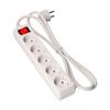 EDM-Socket Power Strip 5 Sockets with EDM Schuko Switch (1.5m)