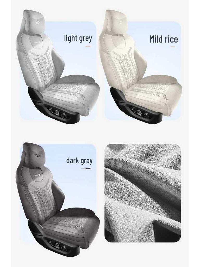 BYD Yuan UP Universal All-Season Car Seat Covers - Breathable and Dedicated Full Coverage
