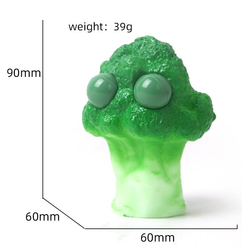 

Новинка, игрушки для снятия стресса с выскакивающими глазами, овощи, разминание, медленный отскок, силиконовые игрушки, аутизм, СДВГ, кавайные, милые, сжимаемые игрушки