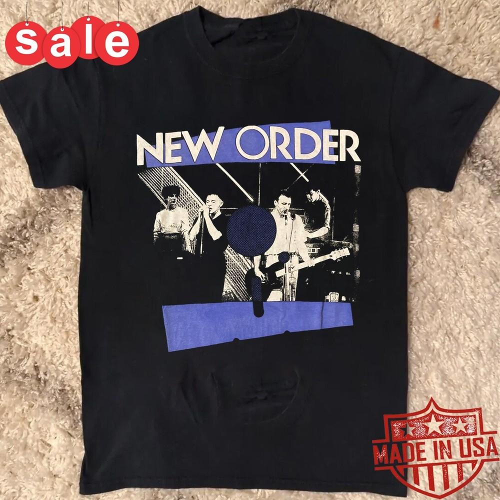 New NEW ORDER band Gift For Fans Unisex S-5XL Shirt 1LU797 Unisex T-Shirt S