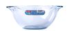 Pyrex Heat-Resistant Glass Container with Handle, Oven and Microwave Safe, 2.7L Round Salad Bowl