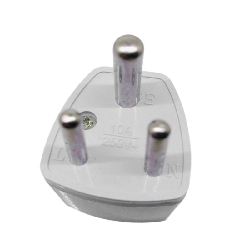 South Africa To EU Plug US Europe Travel Wall Power Plug Safety Door Charging Outlet Adapter Converter 3 Round Pin Socket