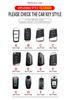 Volkswagen Key Cover for Sagitar, Bora, Lavida, Tiguan, Passat, Lamando, Golf, Polo, Tayron, CC.