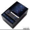 Tie Handkerchief Cufflink Set For Men Necktie Holiday Gift Box Blue Gold Suit Accessories Slim Wedding Gravatas