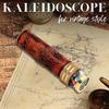 15.24 Cm Handmade Unique Kaleidoscope, Liquid Kaleidoscope with Leather Case, Christmas Gift for Kids, Birthday Gift