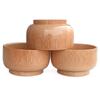 Rice Natural Food containers Kitchen utensils Family Bamboo Bowl Tableware Rice Bowl Vegan bowl