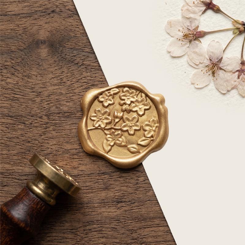 Wax Seal Stamp Kit: Embossed Stamp, Sealing Wax, Stickers for Envelopes, Postcards, Love Letters, and Gifts