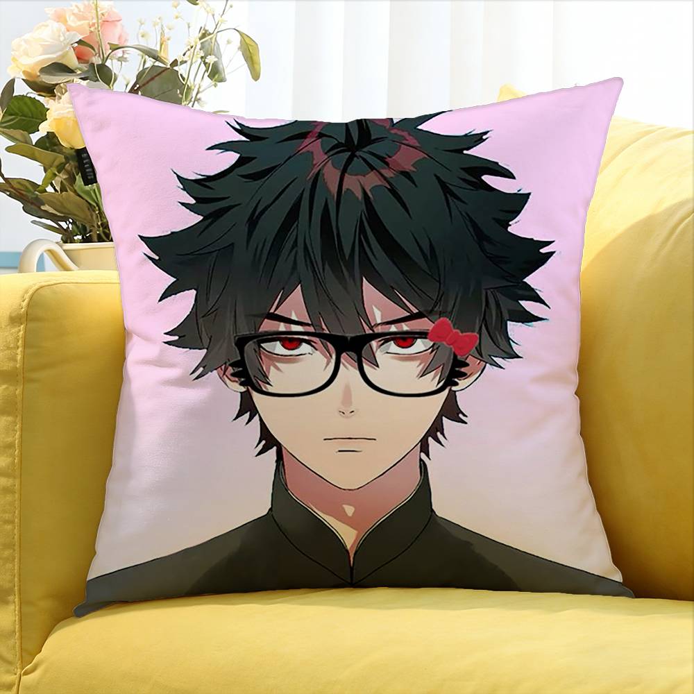 P-Phantom Mogari B-Busters Various Sizes Square Pillow Case For Car Home Bedchamber Decor