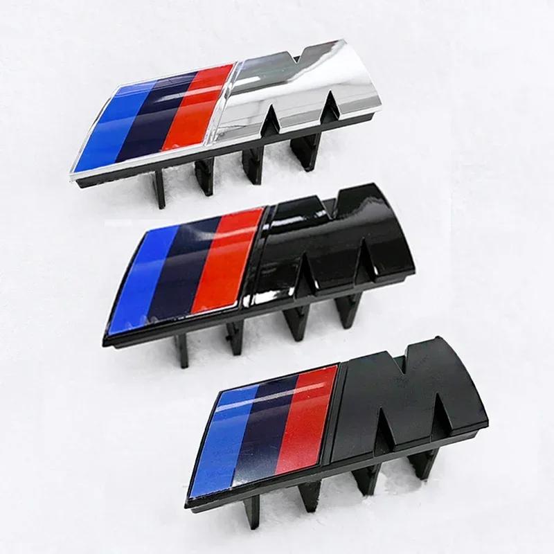 3D Car Front Grille Badge Emblem Sticker For BMW M Logo X1 X2 X3 X4 X5 X6 F48 G01 E84 E83 F39 F10 F30 G11 G07 G86 G80 G60 E60 wdpf67