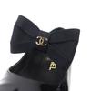 Excellent CHANEL pumps Merry Jane COCO Mark black Patent leather 36.5 G45356 Used