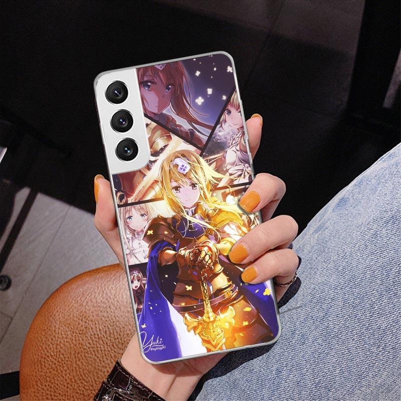 Fate Zero Stay Night Saber Phnoe Case for Samsung Galaxy S26 S25 Edge S23 S24 Ultra S22 Plus S21 S20 FE Unique Cover Soft Coque