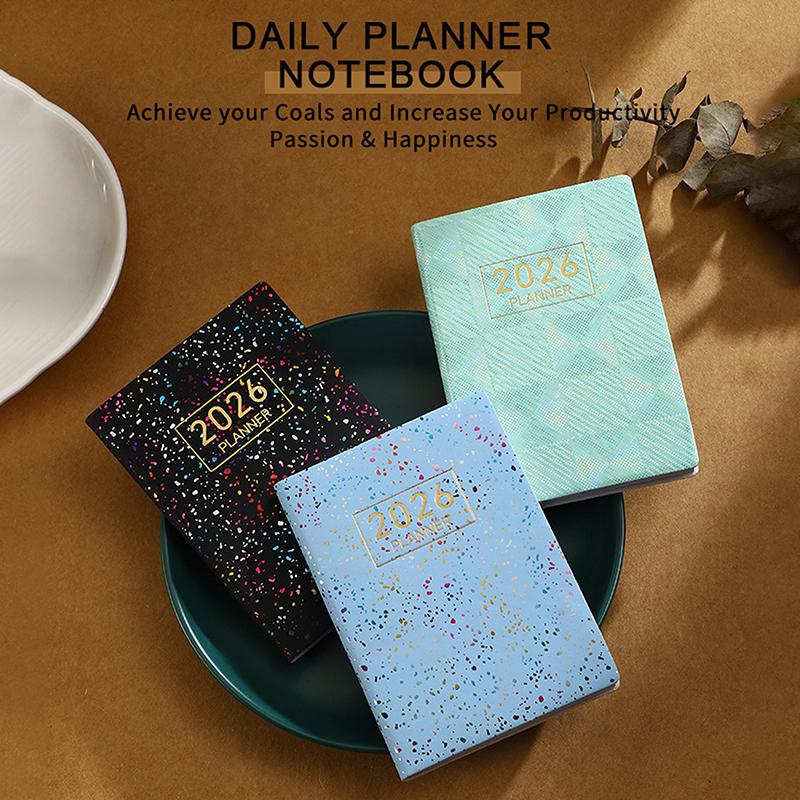 2026 A7 Agenda Book Pocket With Calendar Diary Weekly Planner Appointment Book School Office