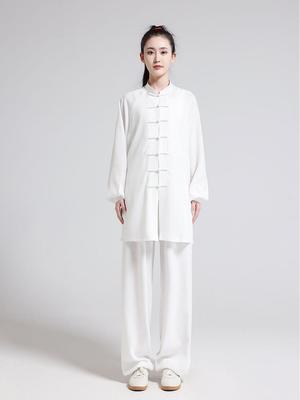 Royal Cheng Baumwolle Leinen Tai Chi und Wushu Aufführungsuniform für Damen und Herren - Frühling/Sommer Stil