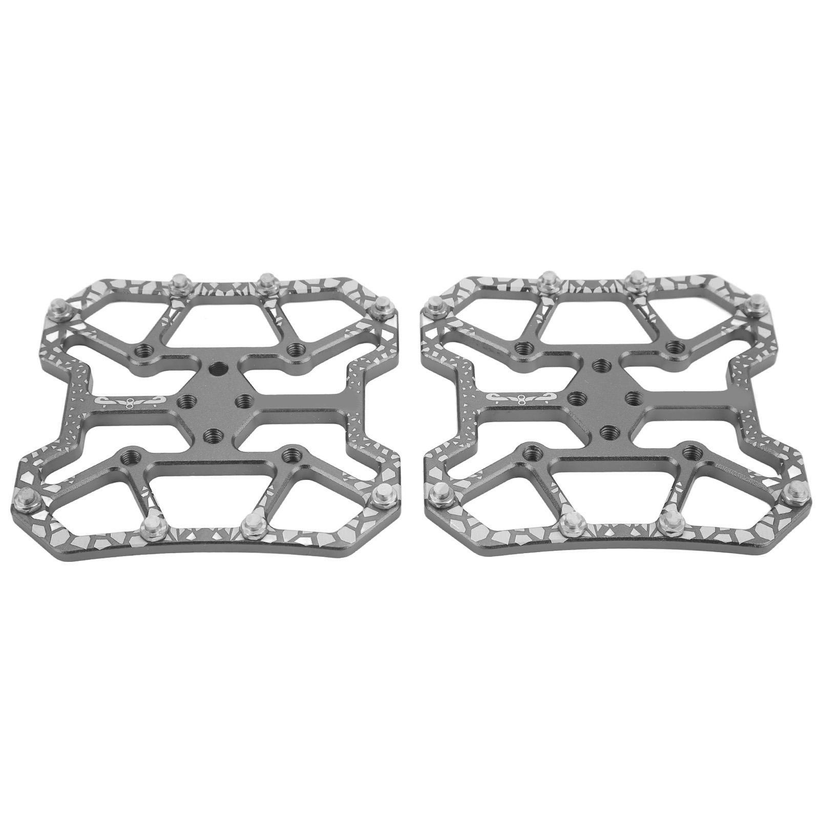 1 пара велосипедных педалей-конвертеров без клипс, самоблокирующиеся дисковые педали, платформа-адаптер для велосипедной системы SPD Ti Color