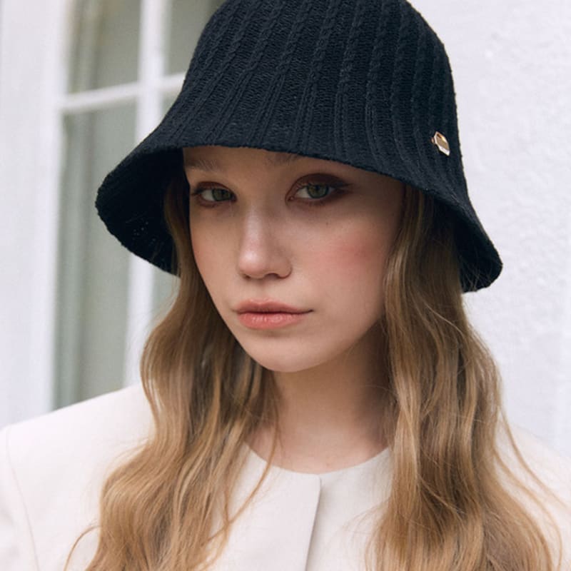 

ACCLET Панама с узором в полную полоску H025BK black