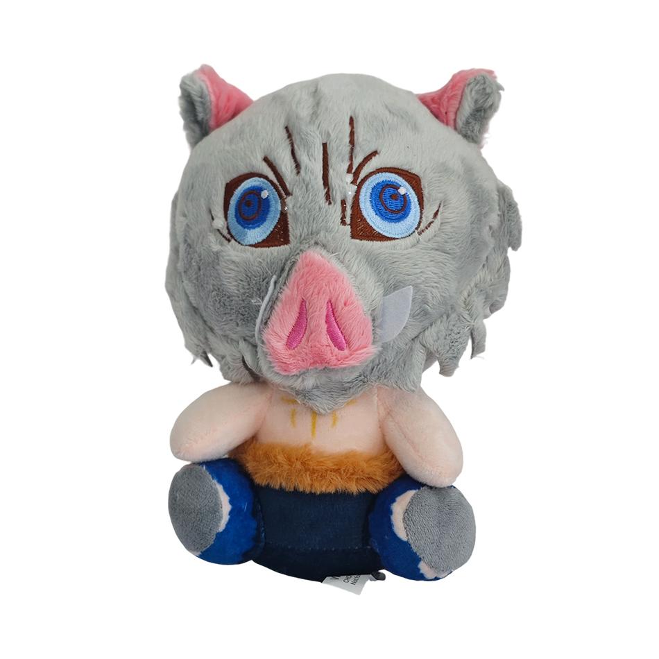 20cm Hot Anime 7styles Plush Dolls Kimetsu No Yaiba Kamado Tanjirou Nezuko Zenitsu Kyoujurou Toys Gifts