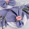 Valentine'S Decoration Pink Napkin Rings Napkin Holders Decorative Table Decor For Dining Romantic Dinner Home Decor