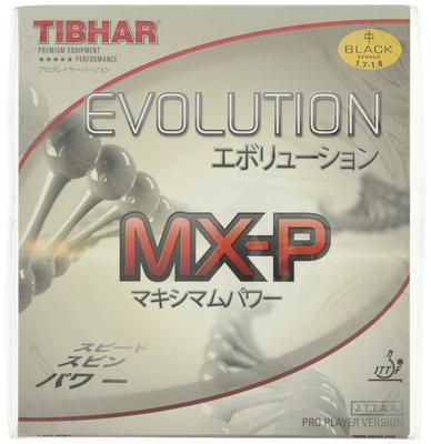 TIBHAR Tischtennisbelag Evolution Rotational High Tension BT146153 Schwarz MX-P 1.9
