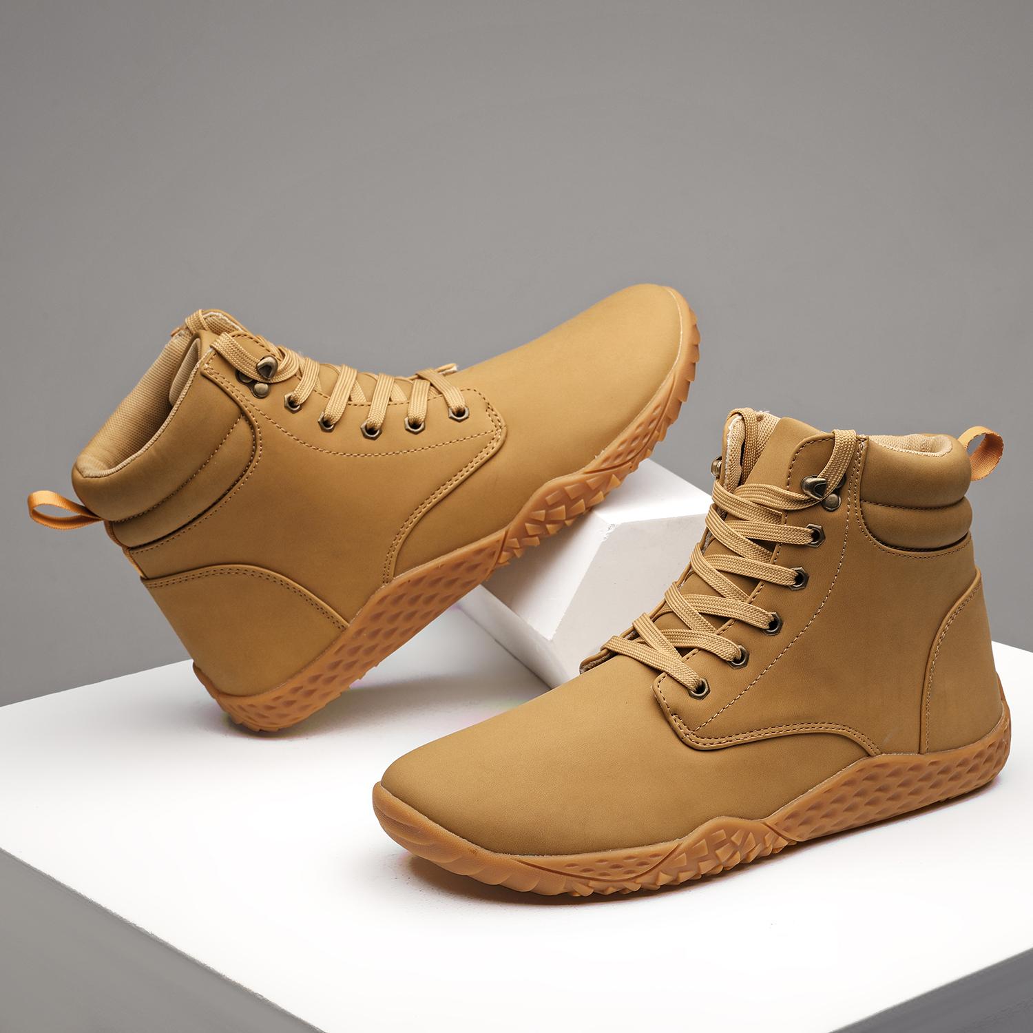 

Men Shoes Wide Barefoot Sneakers Hiking Sneakers Breathable Casual Shoes Non-Slip Male Trail Running Shoes Outdoor Hiking Boots 39