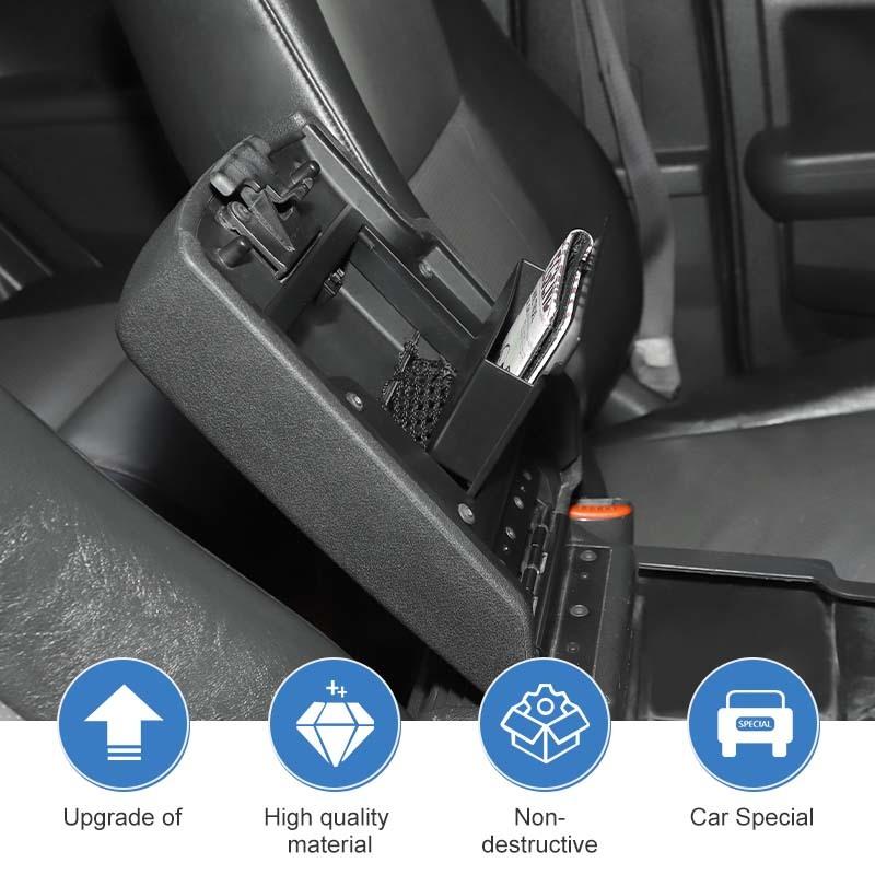 Car Armrest Storage Box Organizer ABS Plastic Container For Jeep Grand Cherokee 2007-2010 Interior Stowing Tidying Accessories