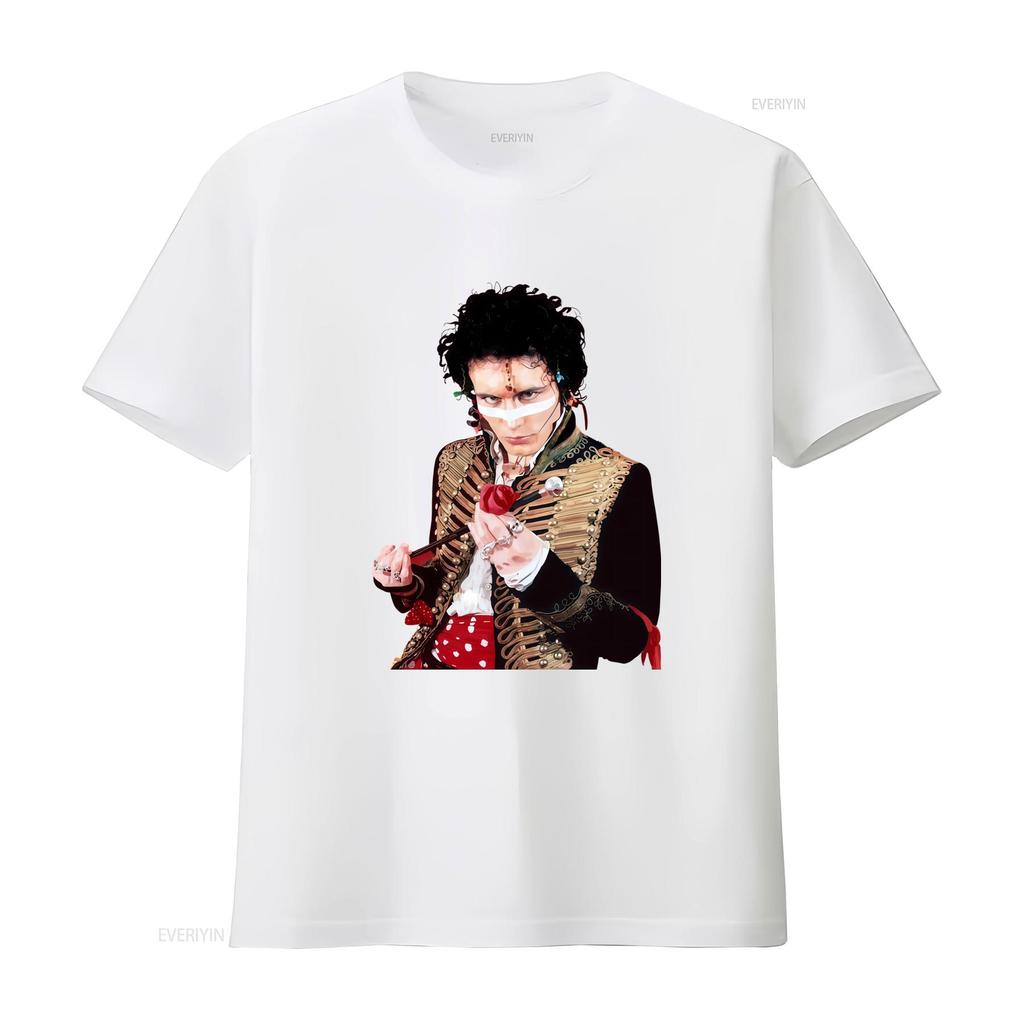 Adam Ant T Shirt All Sizes Available S 2345Xl Unique Print Design Perfect for Fans of Vintage Washed Soft Stretched Fashion