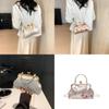 2024 Spring Fashion Retro Casual Shoulder Bag Vintage Crossbody Bag Blue Red