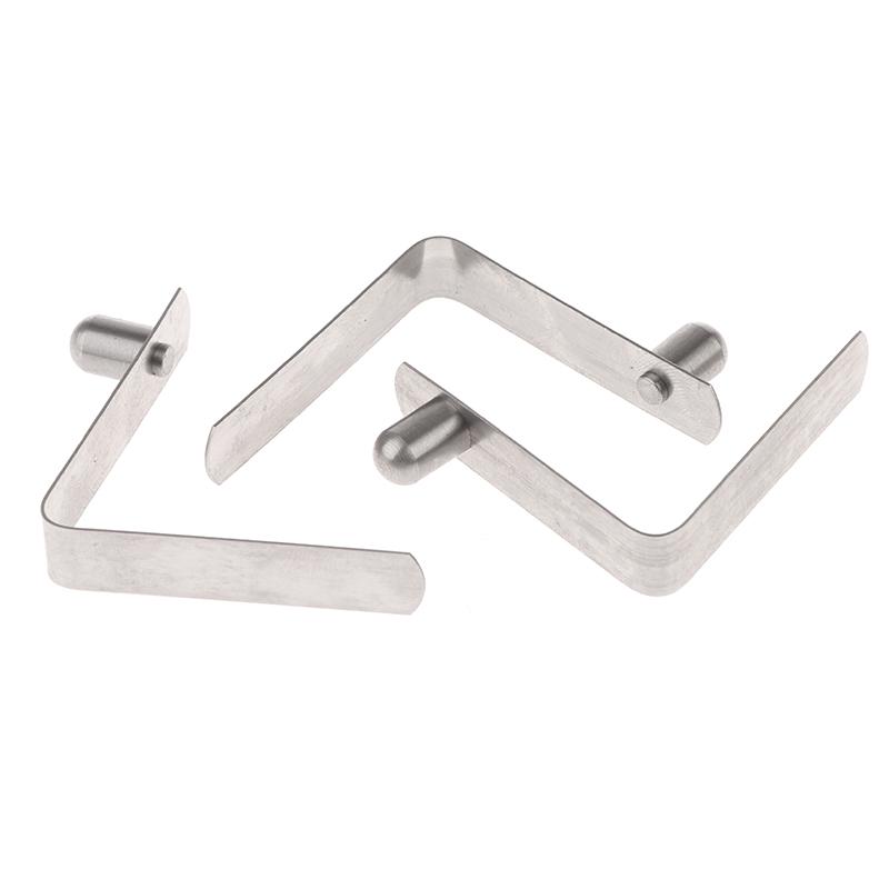 10 Adet 6*9mm Çift Tekli Delik Düğme Klipsleri Kayak Kürek Snap Yaylı Klips Çadır Direği Tüp Kilidi Tente Teleskopik Mermi