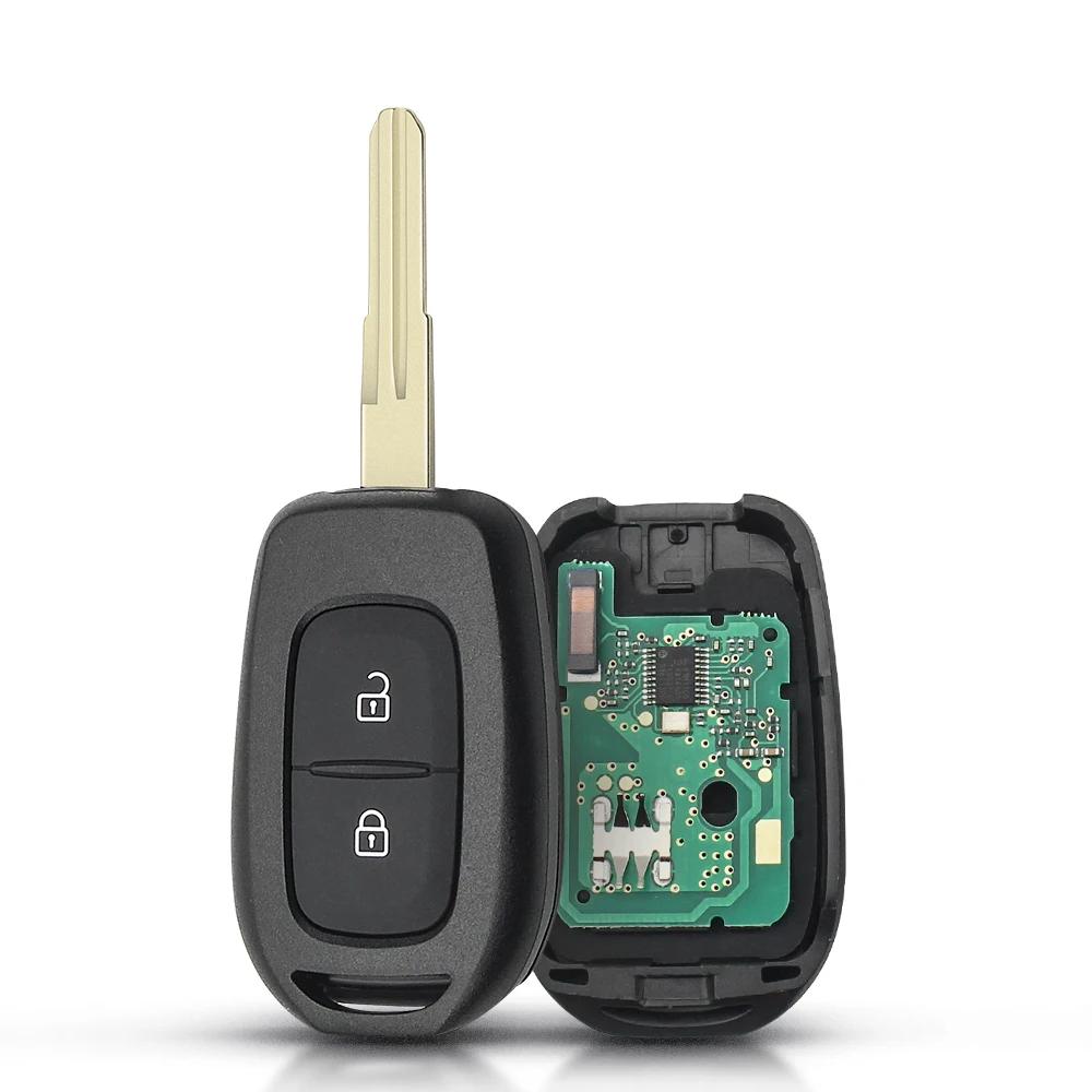 KEYYOU Remote Car Key 434MHZ 4A PCF7961M Chip For Renault Sandero Dacia Logan 2 Stepway Clio4 Duster 2016 2/3 Buttons