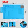 Multi-Style Magnetic Silicone Repair Pad - High-Temp Resistant, Grooved Workbench Heat Insulation Mat