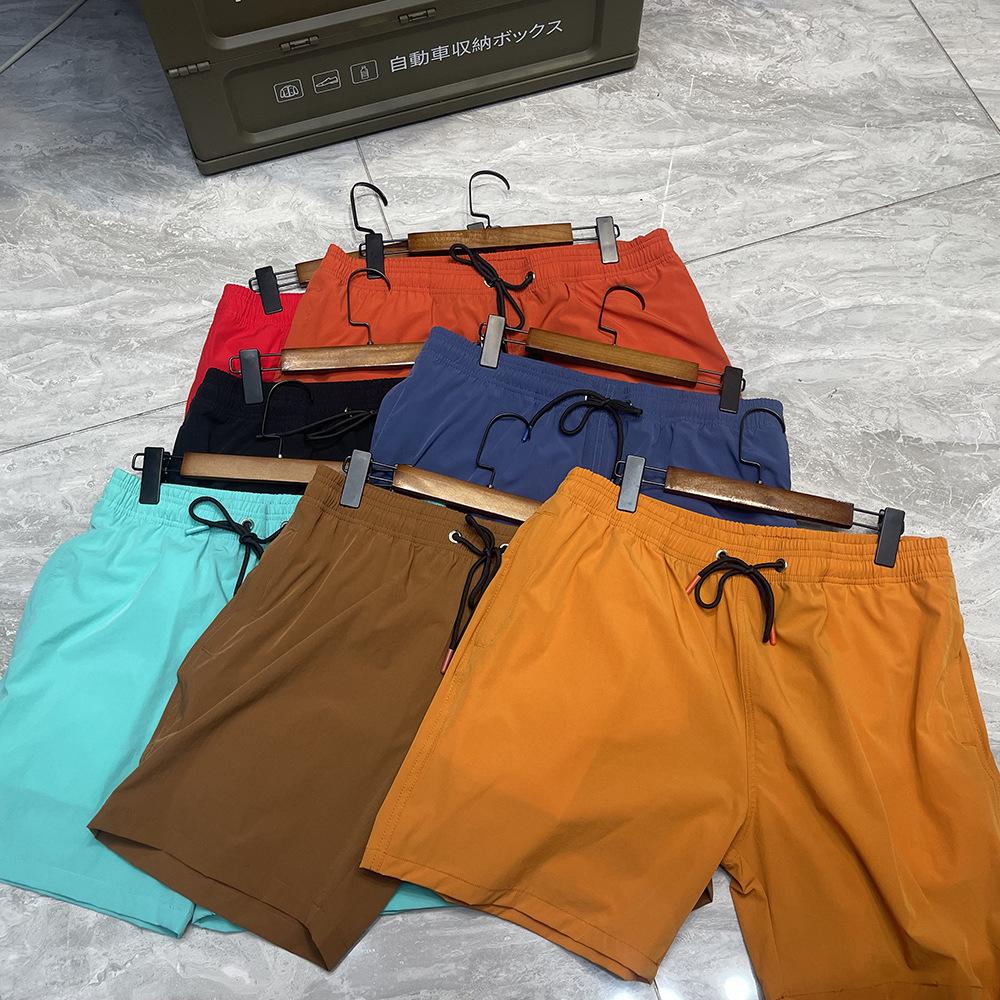 Heren Sneldrogende Nylon Stretch Zwembroek: Losse, Grote Maten Strandshorts voor Vakantie of Warmwaterbronnen.