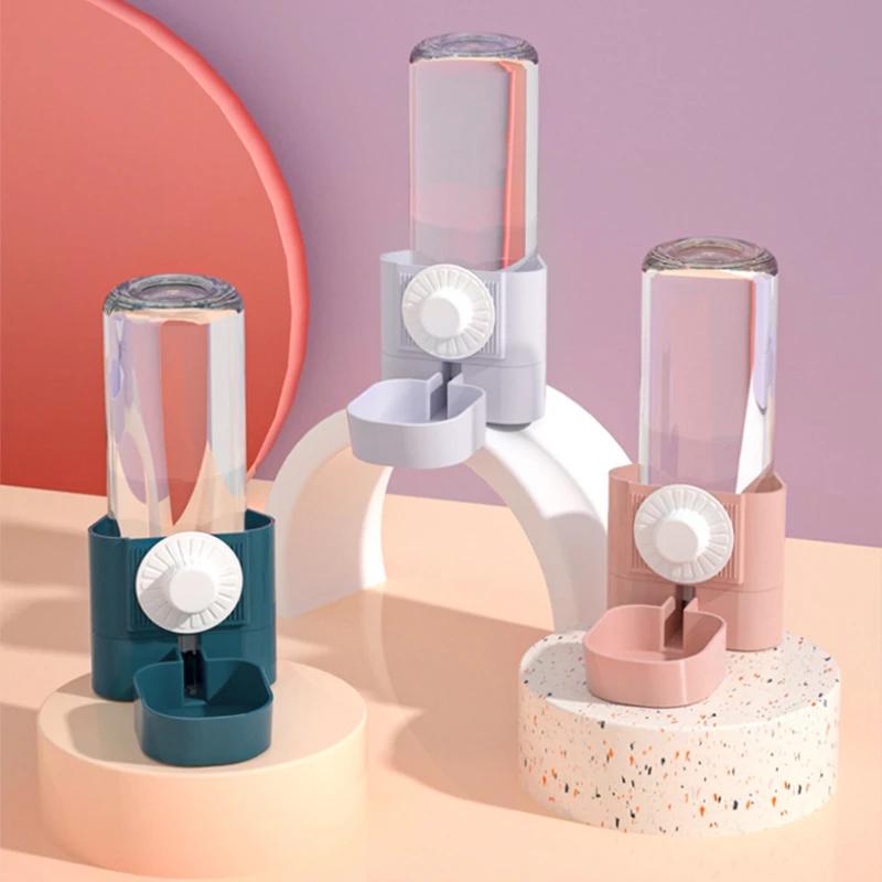 Rabbit Bird Water Drinker Feeder for Cage Hanging Automatic Water Dispenser Water Bottle Bowl for Small Animal Hedgehog Hamster