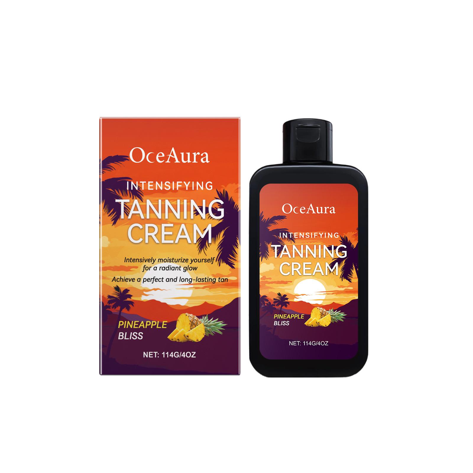 OCEAURA Moisturizing Self Tanning Cream Outdoor Bronze Skin Nourishing Glossy Care 1