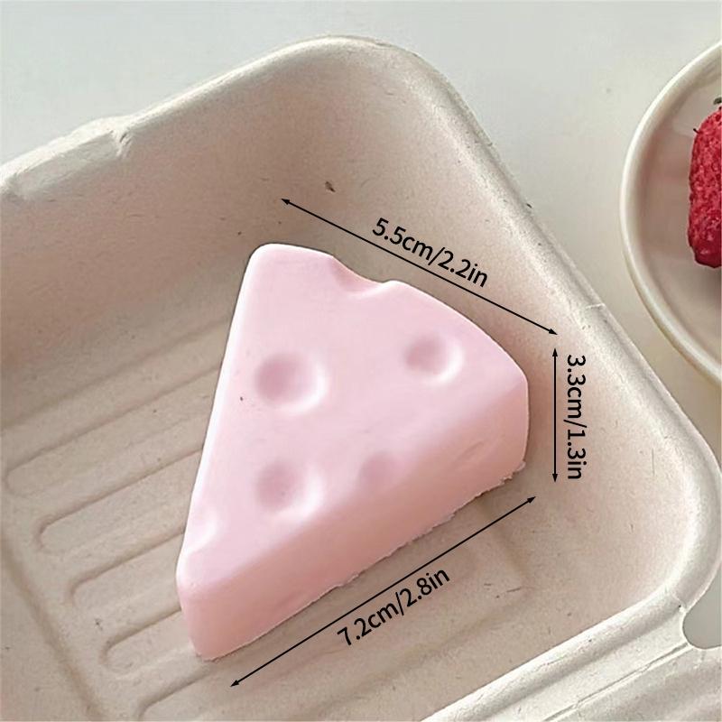 Slow Rising Squishy Stress Relief Soap Balls Dessert Bread Butter Squishies Slow Rebound Squeeze Toy Gift For Adhd Party Favors