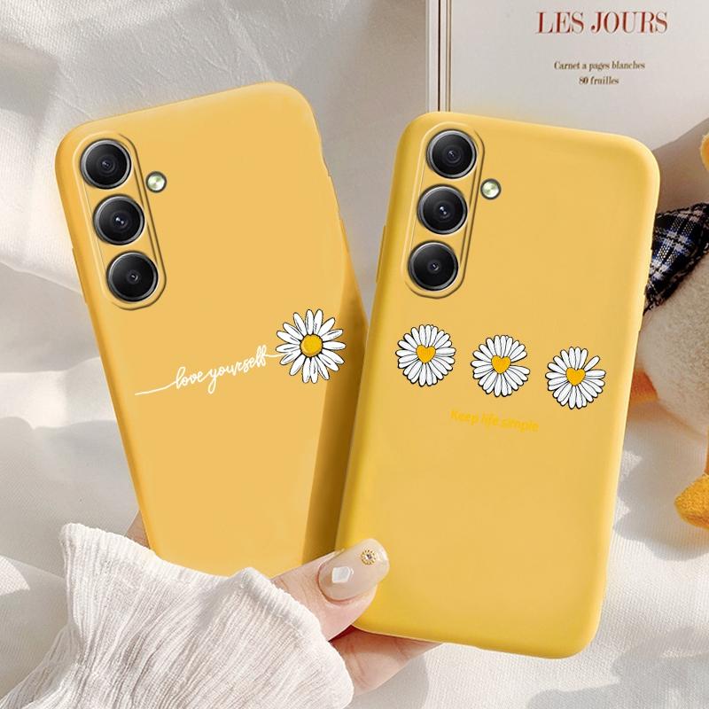 Leopard Yellow Soft Silicone Case For Xiaomi Redmi Note 13 Pro 13C Poco M6 Samsung A35 A55 A34 Huawei Honor Realme Camera Protective Shockproof Cover