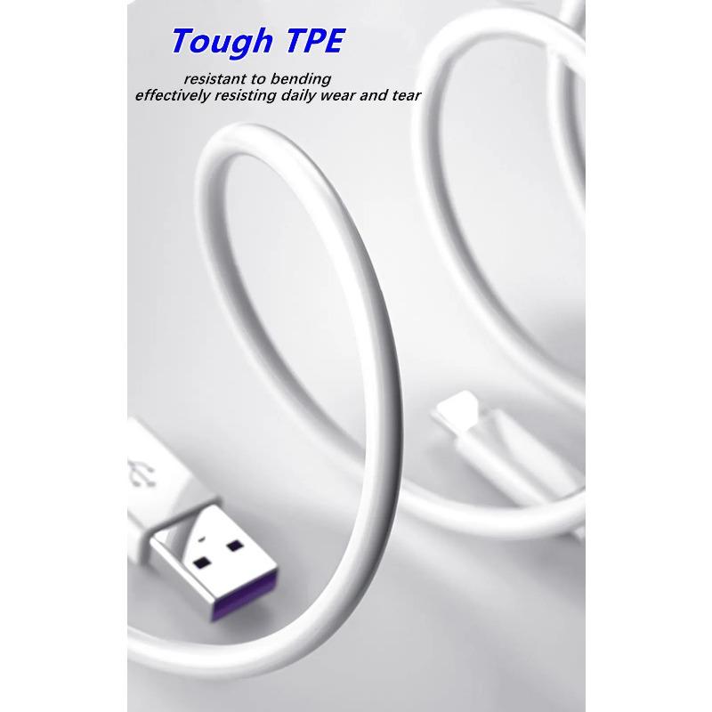 5A USB Typ C Kabel Für Mate 60 20 P50 P40 P30 Pro Lite 40W 480Mbps Schnellladekabel USB-C Typ-C Kabel