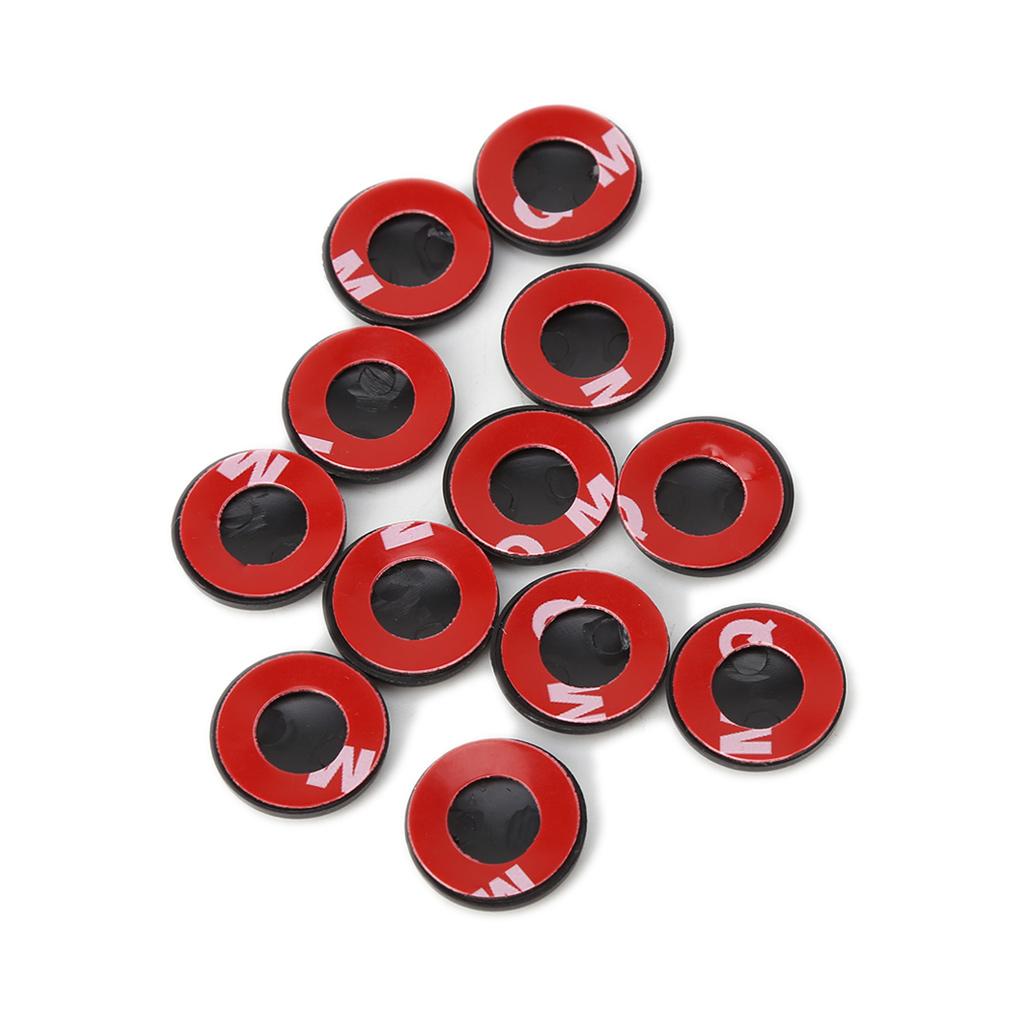 12PCS Door Lock Screw Protector Cover For Land Cruiser 200 Prado FJ150 for RAV4 Camry Highlander Accessories