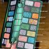 Sweet Desire Color-Changing Dragon Eyeshadow Palette: Matte & Pearlescent Smoky Lime Shades