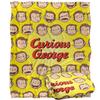Curious George Silky Heads Supersoft Blanket