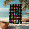 Pixel Game Fashion Beach Towel: Ideal for Summer Adventures Soft, absorbent and quick drying suitable for swimming and bathing