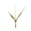 Gold Pointer DIY Quartz Clock Hands for Wall Clocks - Cross Stitch & Metal Design